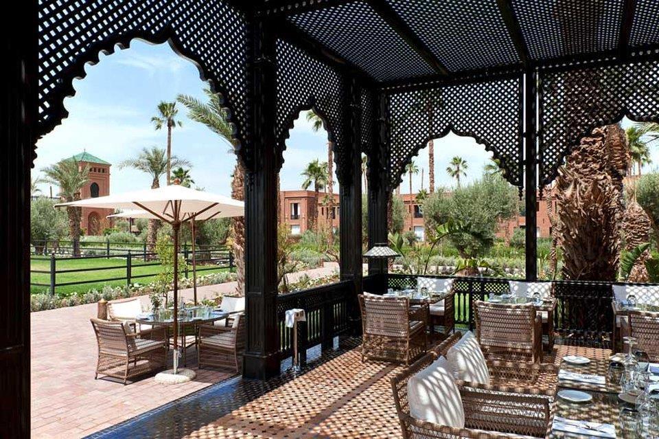 Selman Marrakech Otel Marakeş Restoran fotoğraf